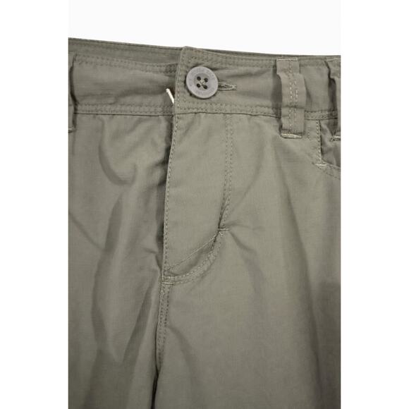 The North Face Wns Hiking Shorts Size 0 Khaki Outdoor Utility Hiking Gorpcore - Picture 3 of 9